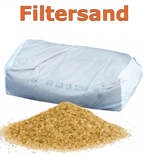 Filtersand 0,8 - 1,25 Filterkies Pool Quarzsand