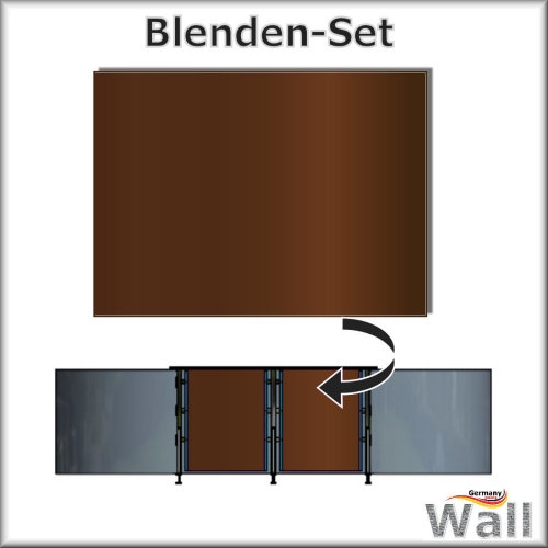 Germany-Pools Wall Blende C Tiefe 1,25 m Edition Sierra
