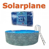 5,00 - 5,50 m Solarplane pool rund 550 cm Solarfolie 500 cm