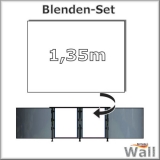 Germany-Pools Wall Blende A Tiefe 1,35 m Edition Alpha Weiß