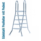 6,25 x 3,60 x 1,20 Pool achtform Achtformbecken Set