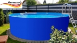 3,50 x 1,25 m Stahlwand Pool