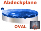 6,3 x 3,6 x 1,25 m Edelstahl Ovalpool Einbau Pool oval Komplettset